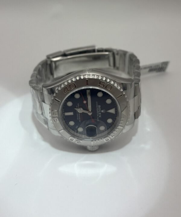 Rolex Yacht‑Master 40 mm – Blue Dial, Platinum Bezel (Ref. 126622) - Image 3