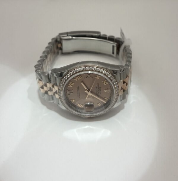 Rolex Datejust 28 Chocolate Dial Diamond Bezel 279381RBR - Image 3