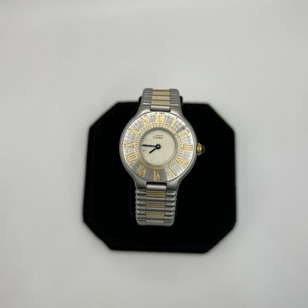Cartier - Vintage Must 21 Watch - Gold and Steel - 1980's