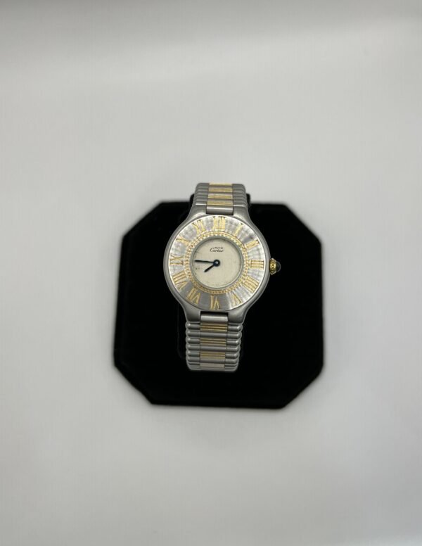 Cartier - Vintage Must 21 Watch - Gold and Steel - 1980's