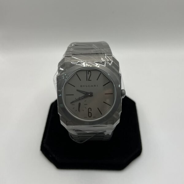 Octo Finissimo 102711 Automatic Titanium Grey Dial Men's Wristwatch