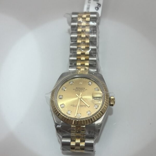 Rolex Datejust 31 Ref. 278273 Champagne Diamond Dial