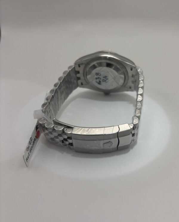 Rolex Datejust 36 – Ref. 126234 Oystersteel with 18k White Gold Fluted Bezel & Jubilee Bracelet - Image 3