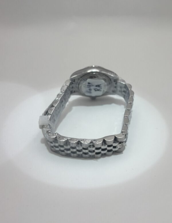 Rolex Lady-Datejust 26 – Ref. 179174G 18K White Gold Fluted Bezel, Blue Diamond Dial - Image 4
