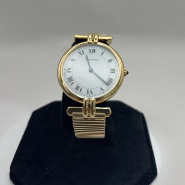 Cartier Vendôme Trinity (Ref. 8100) — Ladies’ quartz wristwatch made in the 1980s.