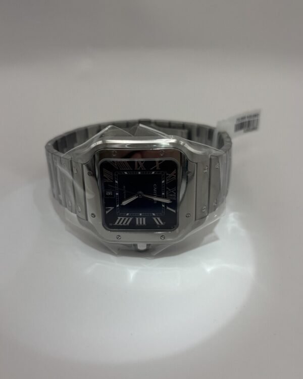 Cartier Santos de Cartier Large blue-dial models—Ref. WSSA0030 - Image 3