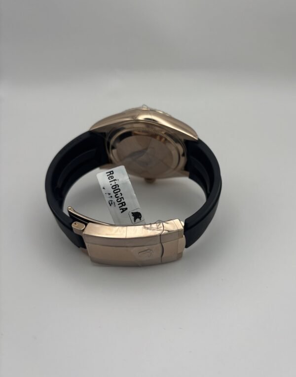 Rolex Sky-Dweller 42 mm (Ref. 326235) 18k Everose Gold Case Oysterflex Rubber Bracelet - Image 4