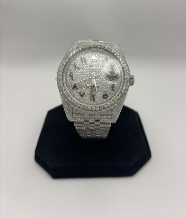 Rolex Datejust 41 (Ref. 126300) Stainless Steel Custom Diamond REQUEST PRICE - Image 2