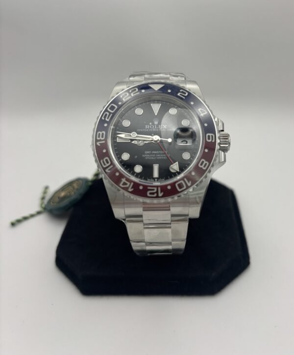 Rolex GMT-Master Pepsi 126710BLRO Steel Black Dial Automatic Watch
