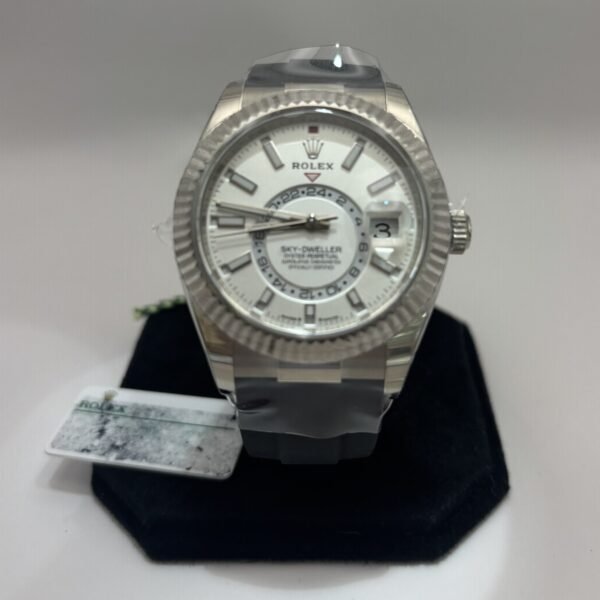 Rolex Sky‑Dweller 42 mm (Ref. 336239) 18k White Gold Case White Dial