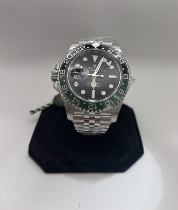 Rolex GMT‑Master Sprite – Ref. 126720VTNR 40 mm Oystersteel Case Left-Hand (24hr Crown) Black Dial