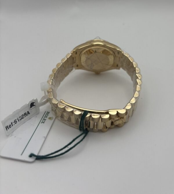 Rolex Datejust 31 – Ref. 278278 31 mm solid 18k yellow gold case & President bracelet, fluted bezel. - Image 3