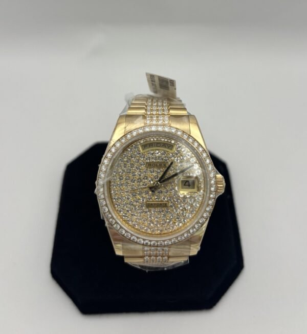 Rolex Day-Date President – 18k Yellow Gold, Presidential Bracelet Diamond Dial