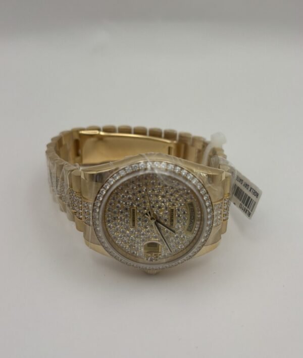 Rolex Day-Date President – 18k Yellow Gold, Presidential Bracelet Diamond Dial - Image 3