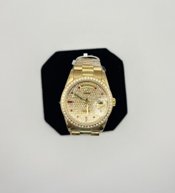 Rolex Day-Date President – 18k Yellow Gold, Presidential Bracelet - Image 2