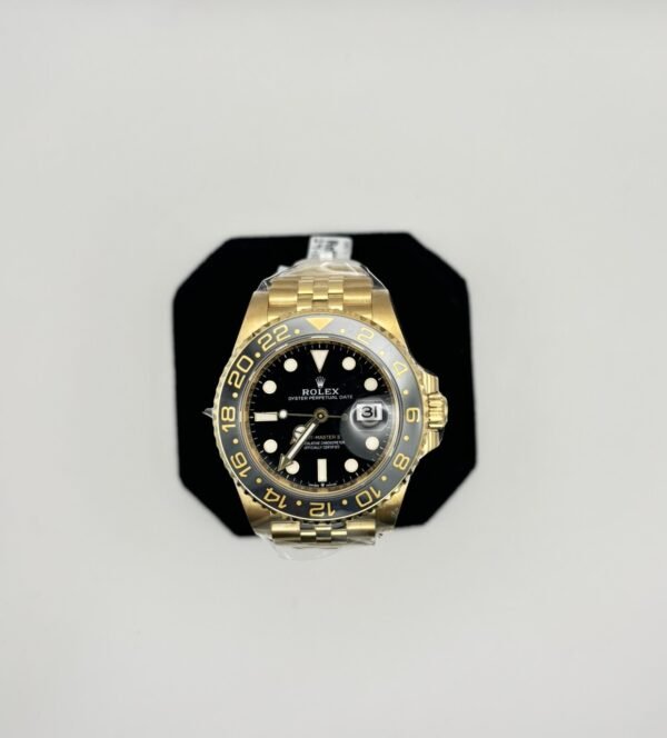 Rolex GMT-Master Yellow Gold & Jubilee Bracelet (Ref. 126718GRNR) - Image 2