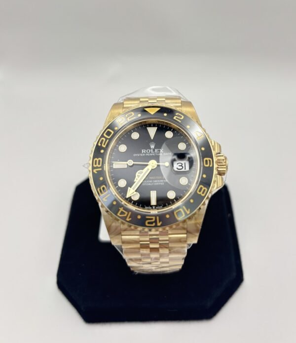 Rolex GMT-Master Yellow Gold & Jubilee Bracelet (Ref. 126718GRNR)