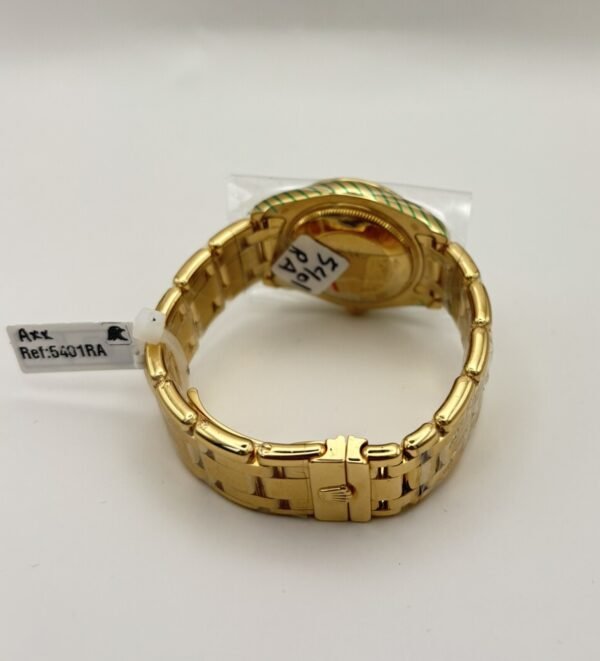 Rolex Pearlmaster 34 Datejust 18k Yellow Gold, Diamond Bezel - Image 4