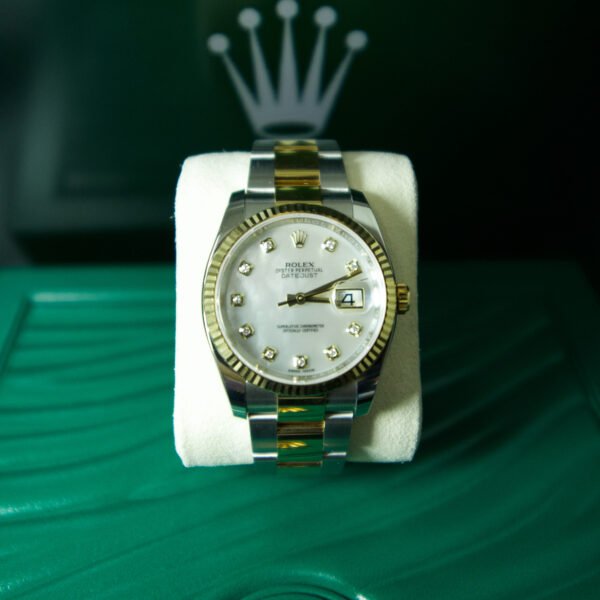 Rolex Datejust 31 mm – Ref. 116233 MOP Diamond Dial